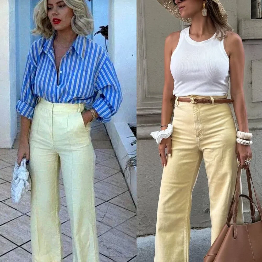 A New Day High-Rise Faux Leather Ankle Trousers - Picture 3 of 13